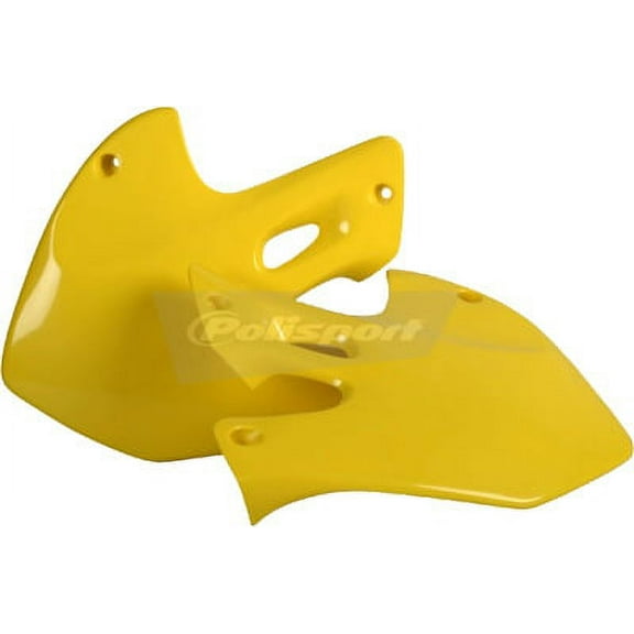 Polisport Plasticos, S.a. 8412100001 Radiator Scoops Rm125 Color Yellow