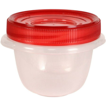 Rubbermaid TakeAlongs Twist & Seal Snackers Containers, 4 count