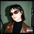 thumbnail image 4 of SA106 Womens Simple Classical Oval Thin Plastic Sunglasses / Tortoise Frame - Black Lens, 4 of 6