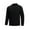 Black Coat For Man, variant on Men's Sweaters Sale Winter Men's Knitwear Mock Turtleneck Vintage Round Neck Solid Color Elastic Pullover Fleecing Trend Sweater Black M