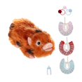 thumbnail image 2 of Conjunto de muñecos de cerdito reborn realistas, juguetes de cerdito, accesorios de fotografía adorables y realistas, conjunto de juguetes de juego de Naranja, 2 of 8