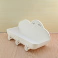 thumbnail image 6 of Raindrops Novel Design White Cloud Floating Shelf for Bathroom Storage, 6 of 8
