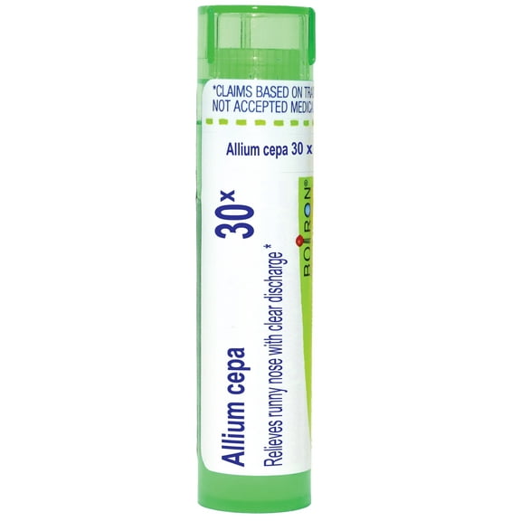 Boiron Allium Cepa 30X, Homeopathic Medicine for Runny Nose With Clear Discharge, 80 Pellets