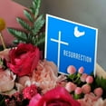 thumbnail image 3 of 3drose, Easter. Blue Sky, Cross, Dove, Drop of Christ Blood. Resurrection, 6 Greeting Cards with Envelopes, 3 of 7