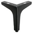 thumbnail image 4 of A Metal Support Leg Metal Furniture Legs Modern Feet Black for Sofa Cabinet Chair Bed, 4 of 9