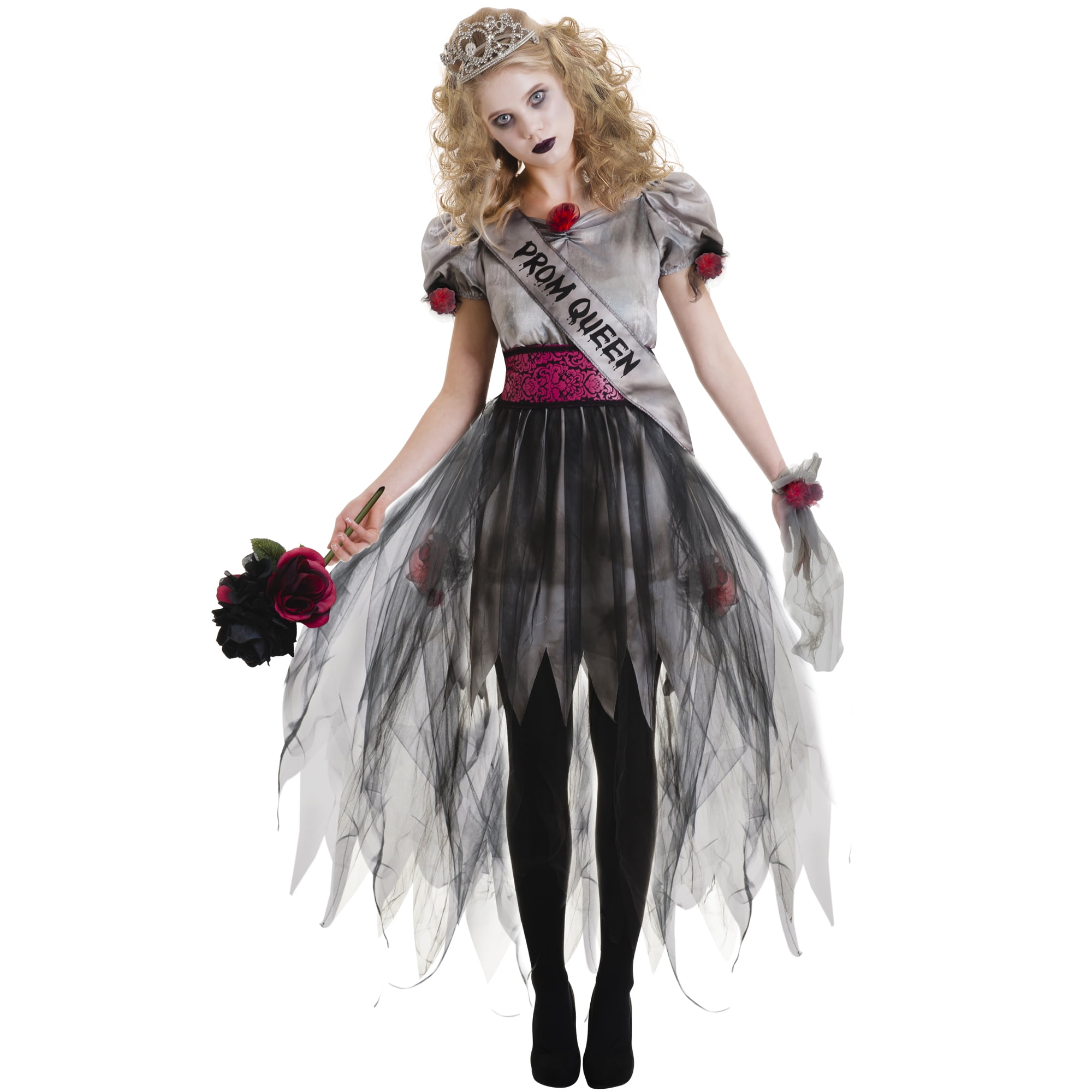 Way to Celebrate Adult Costumes Teen Prom Zombie M - Walmart.com