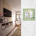 thumbnail image 5 of Yayeee Rocker Switch Wall Plate 1-Gang 4.6"x2.9" Home Decorative Outlet Cover, Light Green Martini, 5 of 6