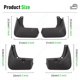 thumbnail image 2 of unique For Hyundai Genesis GV80 2021 2022 2023 2024 Fender Mudguard Mud Flaps Guard Splash Flap Mudguards Car Accessories, 2 of 5