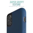 thumbnail image 6 of Smartish iPhone 11 Pro Max Slim Case - Gripmunk [Lightweight + Protective] Thin Cover (Silk) - Blues on The Green, 6 of 6