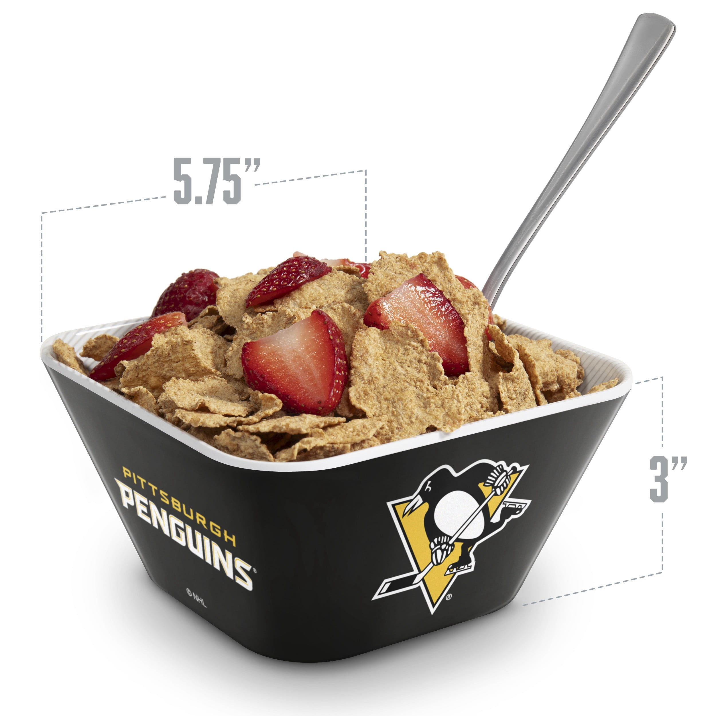 YouTheFan NHL Pittsburgh Penguins Small Snack Bowl