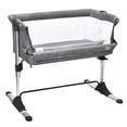 thumbnail image 1 of Costway 2 en 1 Cuna para Bebé Plegable Cuna de Colecho Altura Ajustable Bebé Cama para Viaje Hogar Dormitorio, 1 of 3