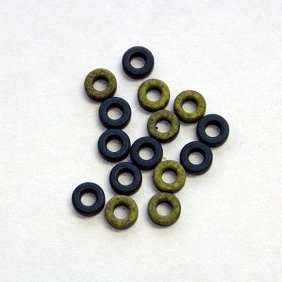 T-12-17 Iron Powder Toroidal Cores, 0.12" O.D. x 0.06" I.D. x 0.05" Hgt. U=3, Pkg of 8