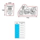 thumbnail image 2 of Funda impermeable para motocicletas y vehículos de alta resistencia 3D con bandas reflectantes de advertencia Los 2x9x1cm, 2 of 8