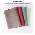 thumbnail image 2 of Isolation Western Nappe Restaurant Table à Manger PVC Bonne Couture Coussin Vaisselle Disc Coaster Non-slide Nappe Rose Rouge, 2 of 9
