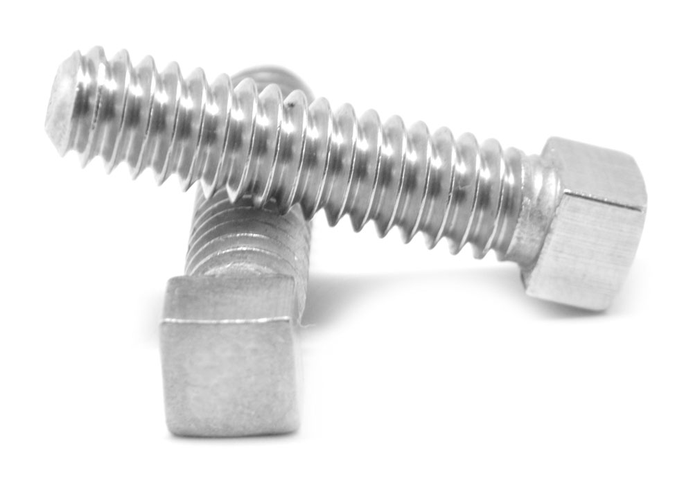 1/4"-20 x 3/4" (FT) Coarse Thread Square Head Set Screw Cup Point Stainless Steel 18-8 Pk 2000 - image 1 of 1