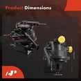 thumbnail image 2 of A-Premium Fuel Vapor Leak Detection Pump Compatible with Volkswagen Touareg 2007-2017 3.6L, GAS, Replace# 7L0906271C, 2 of 9