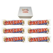 PAYDAY Peanut Caramel 1.85 Oz Bars By CANDY CABIN Peanut Caramel, 6 Pack