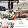 thumbnail image 5 of Spring Mushrooms Outdoor Rug for Patio/Deck/Porch, Non-Slip Large Area Rug 5 x 7 Ft, Farmhouse Pastoral Botanical Watercolor Indoor Outdoor Rugs Washable Area Rugs, Camping Rug Carpet Runner, 5 of 8