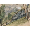 thumbnail image 3 of John Frederick Lewis 14x11 Black Modern Framed Museum Art Print Titled - The Valley of Luscheuen, 3 of 5