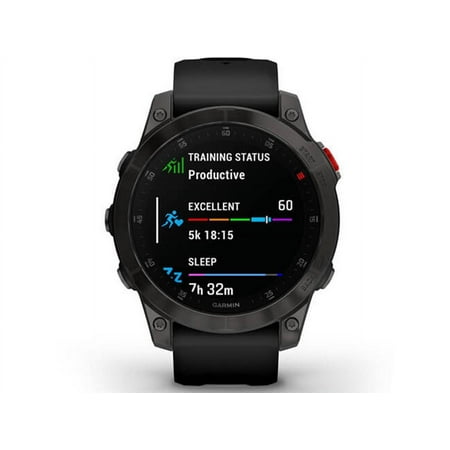 Garmin - epix (Gen 2) GPS Smartwatch 33mm Fiber-reinforced polymer - Titanium