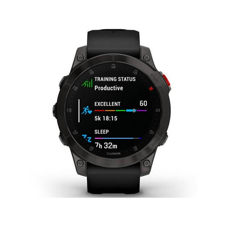 Garmin epix Gen 2, Premium active smartwatch, Health and wellness features, touchscreen AMOLED display, adventure watch with advanced features, black Garmin epix Gen 2, Premium active smartwatch, Health and wellness features, touchscreen AMOLED display, adventure watch with advanced features, black