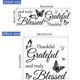 thumbnail image 3 of Adhesivos de pared Thankful Grateful Blessed PVC 30 x 90 cm, 3 of 3