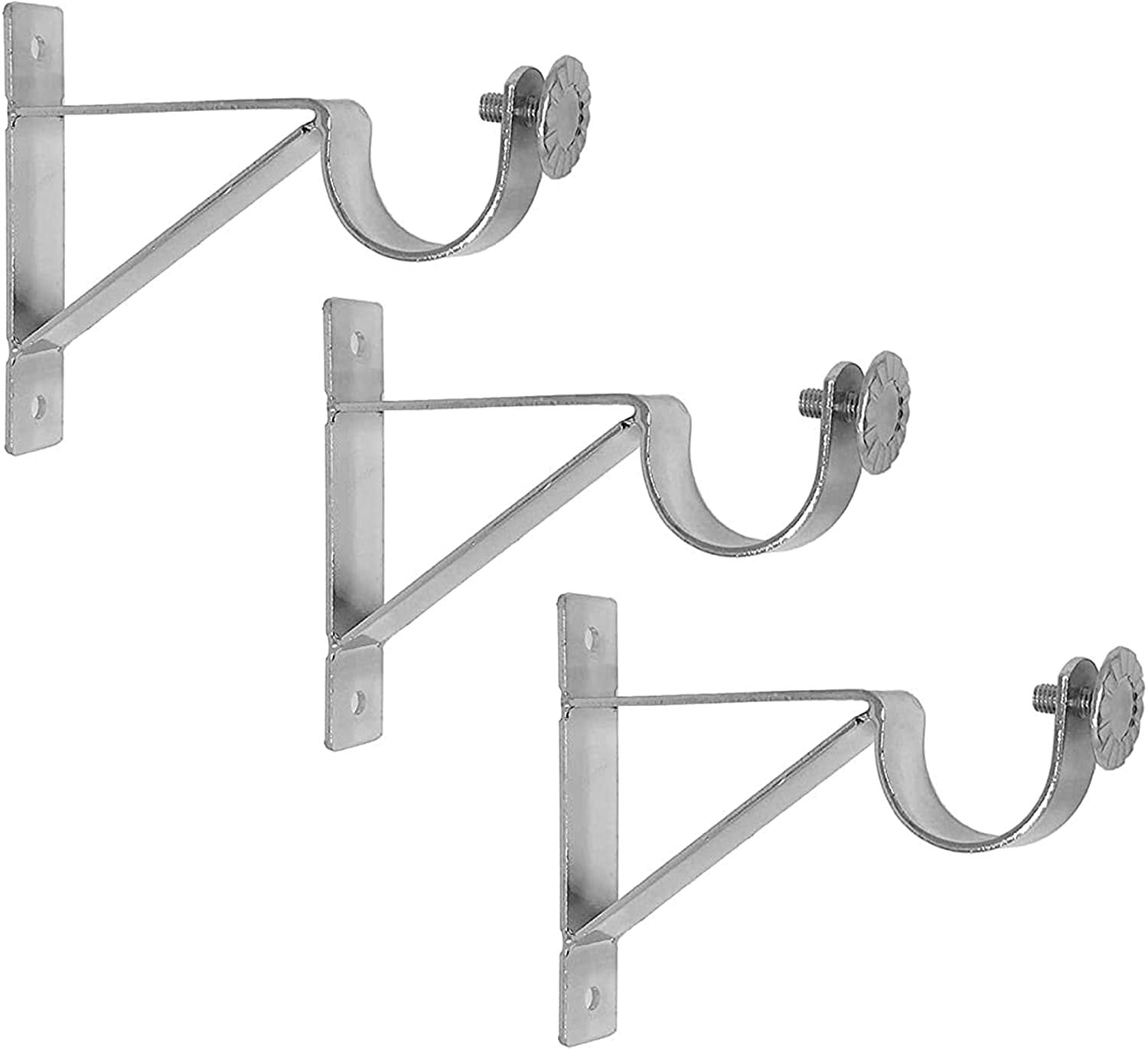 TEJATAN Curtain Rod Bracket (Set of 3)