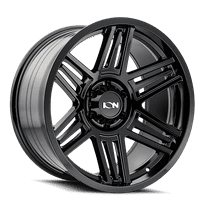 17x9 Ion 147 Gloss Black Wheel 8x170 (0mm)