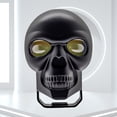 thumbnail image 2 of Faro LED de calavera para motocicleta lámpara de calavera de 160W con forma de calavera 6000K/3500K, 2 of 9