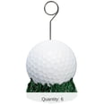 thumbnail image 6 of 6 Pack Bulk Golf Ball Party Photo/Balloon Holder, 6 of 6