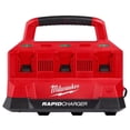 thumbnail image 1 of Cargador Milwaukee M18 PACKOUT Six Bay Rapid con puerto USB-A, 1 of 3