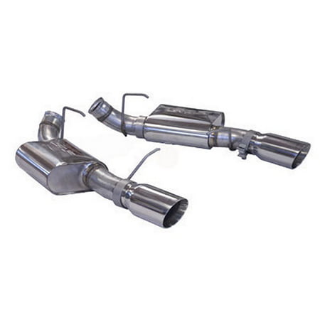 SLP PowerFlo Dual Exhaust System Ford Mustang GT/GT 500 2011-14 P/N (Best Exhaust System For Mustang Gt)