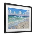thumbnail image 3 of Stupell Industries Shells Awash on Shore Black Framed Print Under Glass, design by LSR Design Studio, 14 x 20, 3 of 10