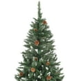 thumbnail image 3 of vidaXL Artificial Pre-lit Christmas Tree with Pine Cones 210 cm, 3 of 5