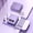Purple, variant on Taicans Power Bank,Power Bank Portable Charger,Mini Power Bank 6000mAh,10w Max Fast Charging Portable Charger with Built-in Cables,USB C Phone Battery Pack for All Phone(Purple)