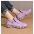 thumbnail image 5 of NOKIO Women's Ankle B𝗈𝗈𝑡𝑠 Comfortable Anti-S𝗅ip Shoes Fashion Side Zipper Short B𝗈𝗈𝑡𝑠 Chukka B𝗈𝗈𝑡𝑠 Casual utdoor Walking Shoes for Driving Running Work, 5 of 9