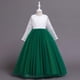 thumbnail image 4 of Vestido Para Niñas Ropa Para Niñas Bebés Vestido Para Niños Vestido De Princesa De Manga Larga Vestido Largo Verde Odeerbi LM103-1914, 4 of 6