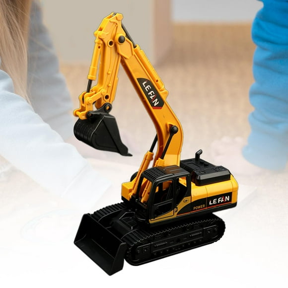 Vehículos de construcción de juguete para niños, camión de ingeniería, máquina excavadora para bebés, camión inercial de juguete para niños de 3 años