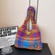 thumbnail image 1 of Bolso de mano lindo y esponjoso para mujer, bolso de hombro de felpa de lana de cordero de gran capacidad, bolso de mano, 1 of 8