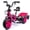 Pink, variant on Electric Tricycle for Toddlers 2-5 Year Old, Kids Electric Bike Outdoor Ride on Toys, Trike with LED Light, Adjustable Seat, Large Rear Basket, Birthday Gift for Kids - Pink