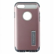 Spigen Slim Armor Dual Layer Case Cover w/ Kickstand iPhone 8 / 7 - Pink / Clear