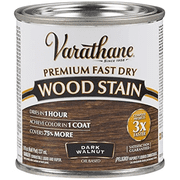 Dark Walnut, Varathane Premium Fast Dry Wood Stain-262025, 8 fl oz