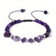 thumbnail image 1 of Natural Amethyst Body-purify Slimming Bracelet Stone Energy Bracelets For Women Weight Loss Bracelet Fatigue Relief Healing Yoga, 1 of 5