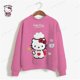 thumbnail image 3 of Sudadera con capucha de dibujos animados divertidos de HELLO KITTY para mujer, sudadera con capucha de HELLO KITTY de El viaje de Chihiro, sudadera con capucha gráfica de los años 90 para mujer, 3 of 5