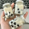 thumbnail image 5 of 2/4/6Pcs 35ml Mini Glass Sealed Bottle for Jam Honey Coffee Concentrate Milk Juice Leakproof Bottle with Lid Portable Empty Jar, 5 of 9
