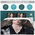 thumbnail image 5 of Vampire Diaries Bedding Sets Comfort 3 Pieces Bedding Set 1 Duvet Cover + 2 Pillowcase Decorative Bedding 86"x70", 5 of 8