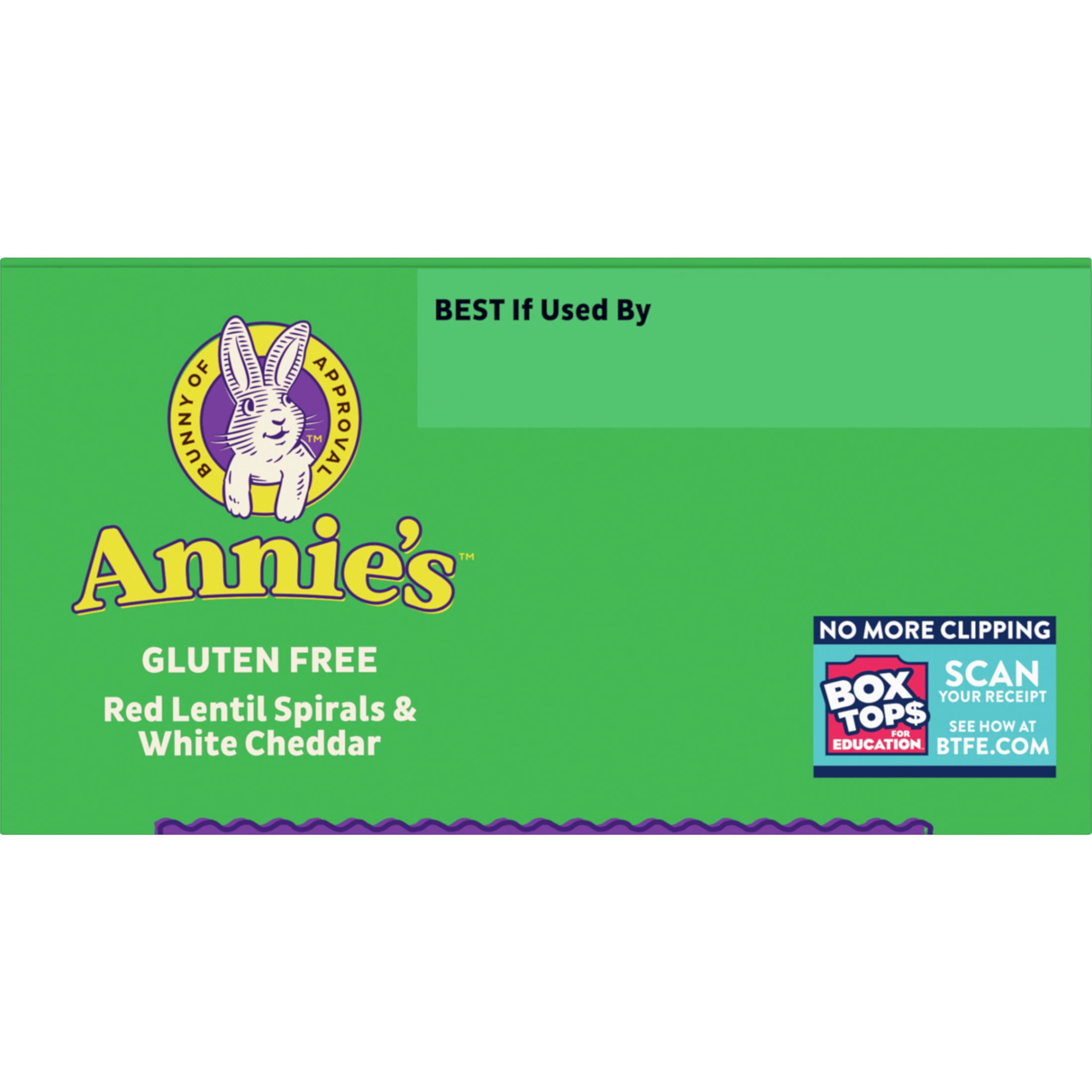 Annie's Red Lentil Spirals and White Cheddar, Gluten Free, 5.5 oz