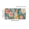 thumbnail image 2 of Colorful Flowers Desk Pad Mouse Pad,Large Floral Mouse Mat with Stitched Edges,Non-Slip Rubber Base Mousepad for Office PC Keyboard Laptop and Home Work Desk Mat(35.4x15.7 in), 2 of 14