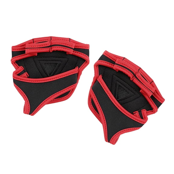 Nonslip Fingerless Weightlifting Glove Palms Protectors Four Finger Fitness Exercise Dumbbells Glove Workout Hand Grip