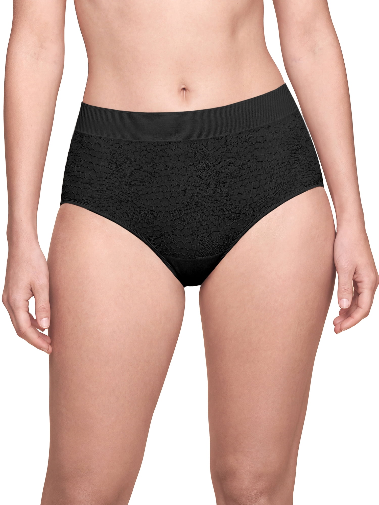 Warners Blissful Benefits Women's Dig-Free Seamless Brief 3-Pack, Sizes S-3XL